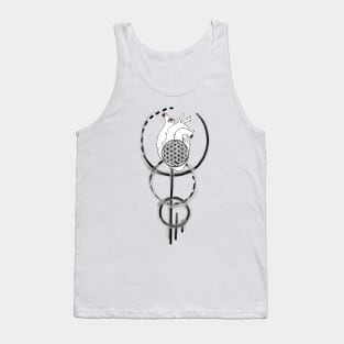 Heart with flower of life Tank Top